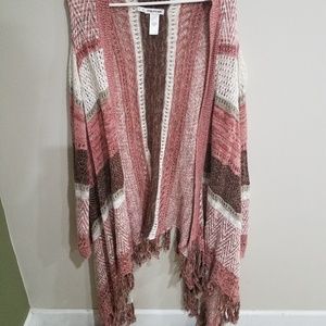 Fun fringe cardigan